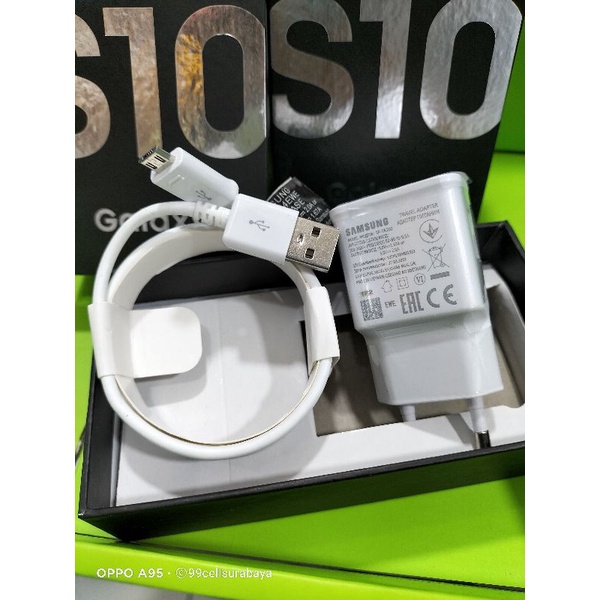 Cas samsung Fast charging charger cas cesan Samsung mikro USB original model kotak