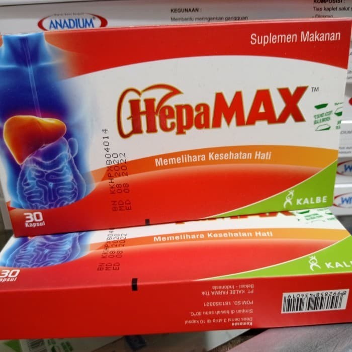 hepamax 30 kapsul box 30 kapsul