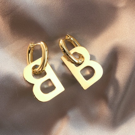 Anting Bentuk B Bahan titanium steel