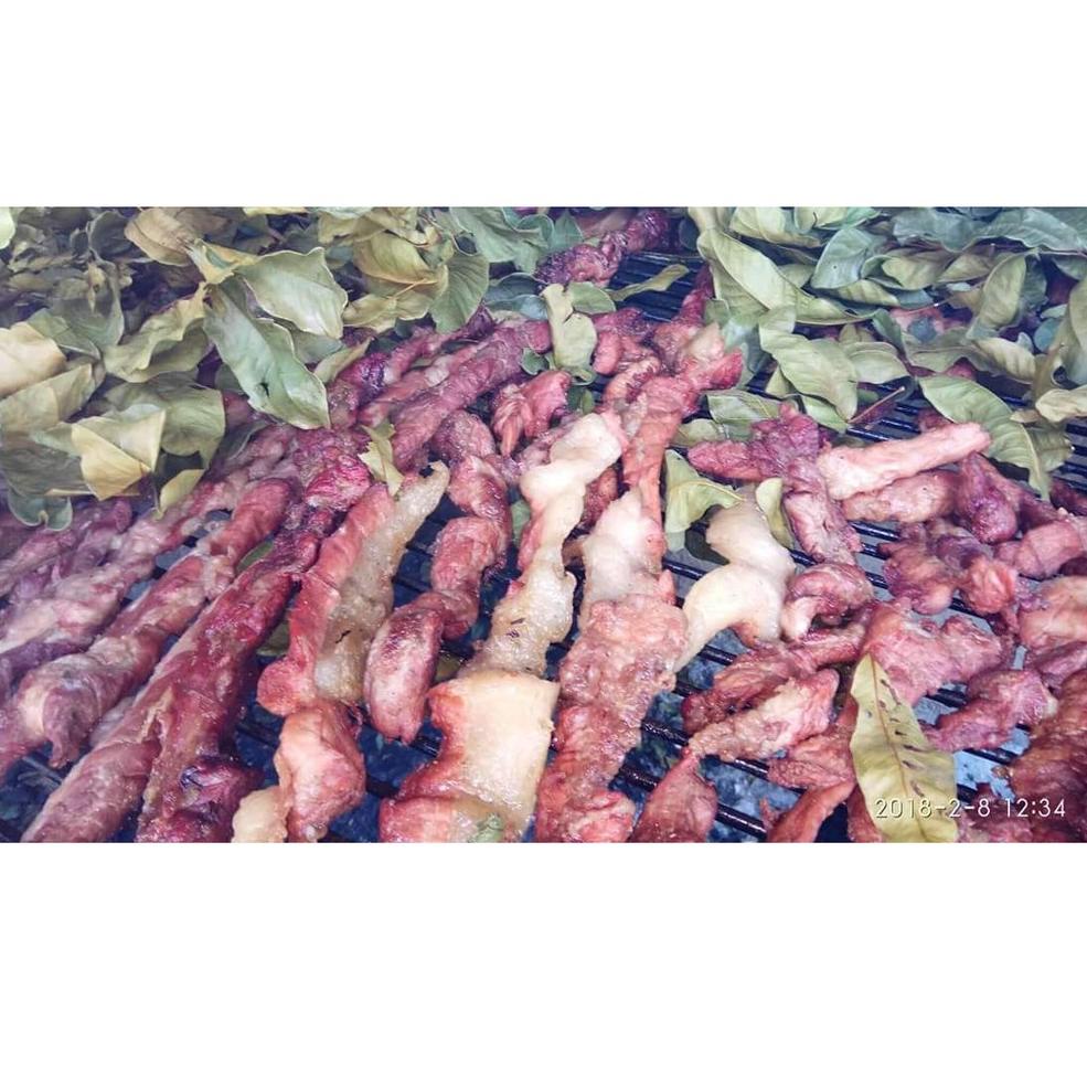 

[PRODUK VESLM] SEI BABI ASAP KUPANG NTT 500 GRAM - BABI ASAP KUPANG NTT - DIET KETOGENIC - BACON + Sambal Lu'at M7K