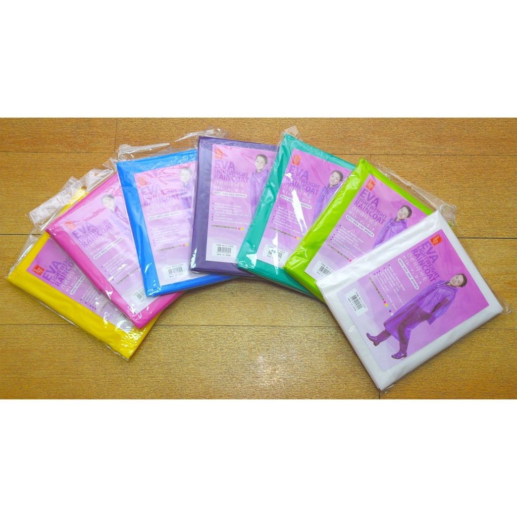 VOM Jas hujan Eva lightweight raincoat Dewasa - 0213