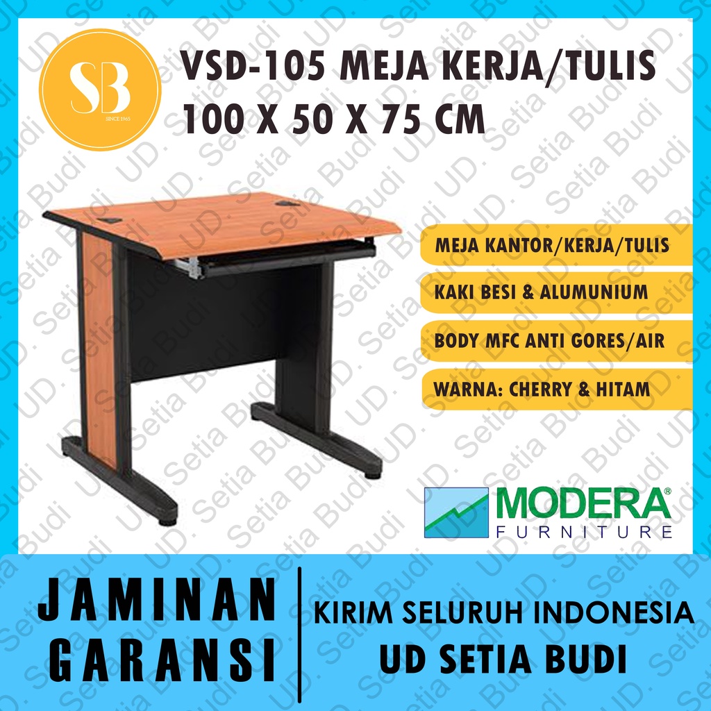 Meja Kantor / Kerja / Tulis Modera V-Class VSD 105