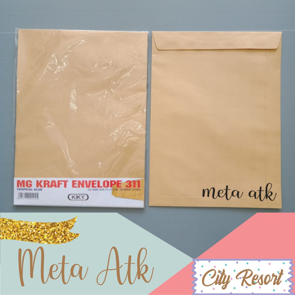 

Amplop Coklat Lem Kiky 311