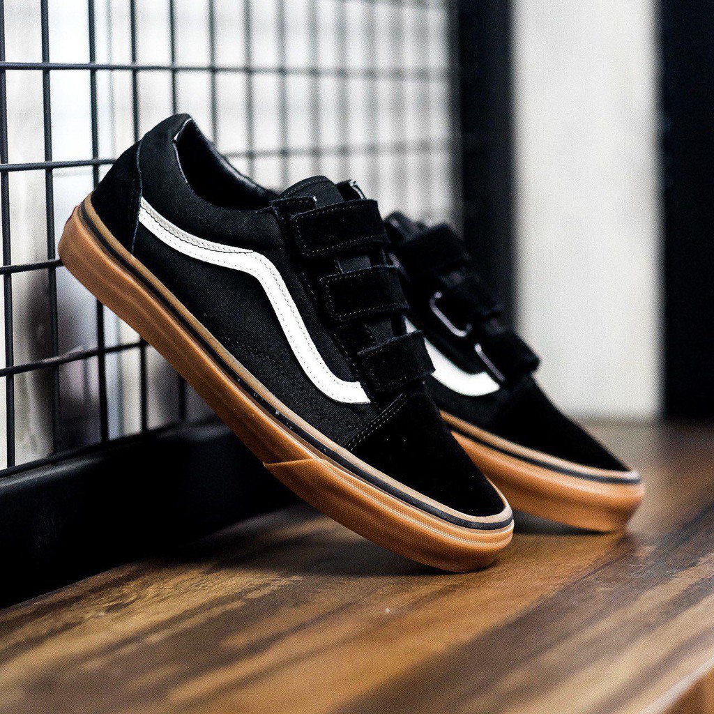 Vans Oldskool Velcro Classic “ Black / Gum