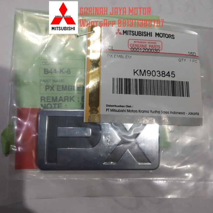 emblem px Mitsubishi Outlander sport