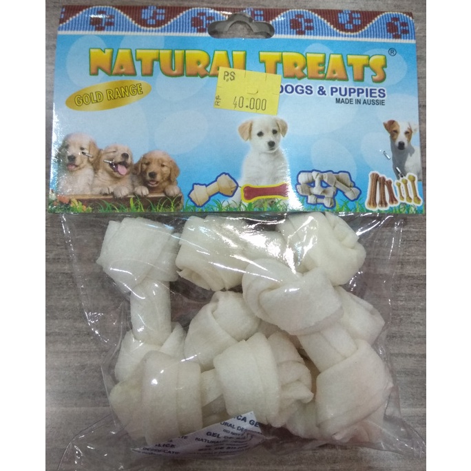 

Tulang Natural Treats rasa susu (isi 6pc)