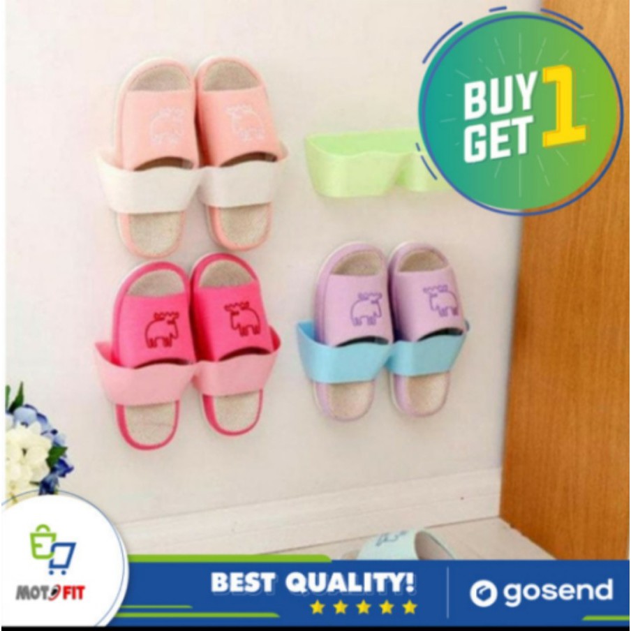 PAKET 2 PCS Rak Sandal Gantung BUY 1 GET 1| Gantungan Sandal