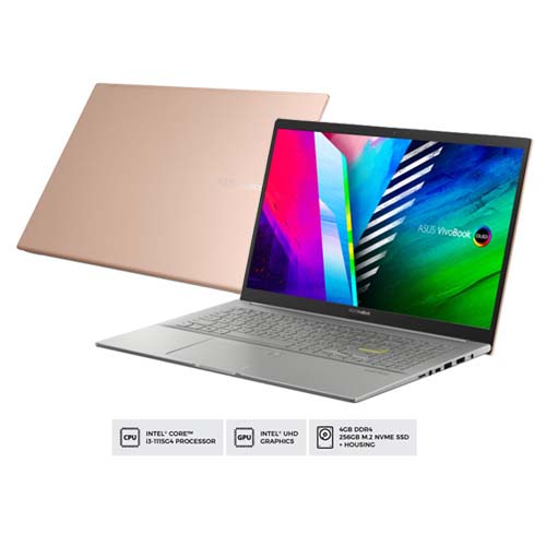 ASUS K513EA OLED323 GOLD CORE I3115G4 4GB 256SSD