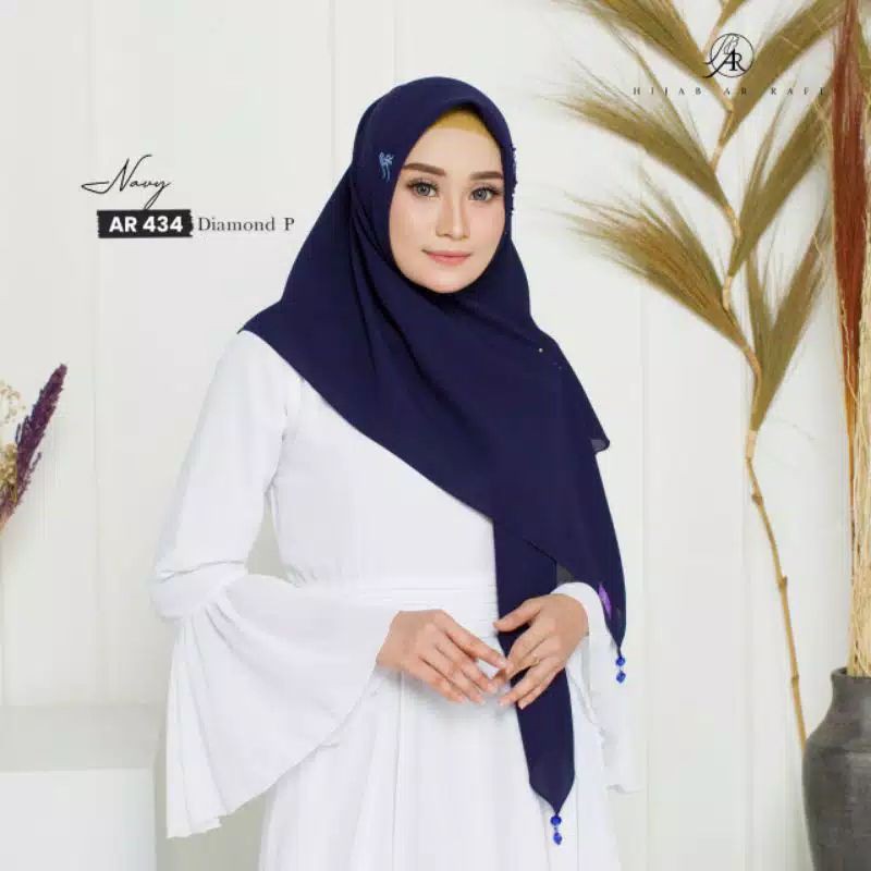 Hijab segi empat Ar Rafi AR 434