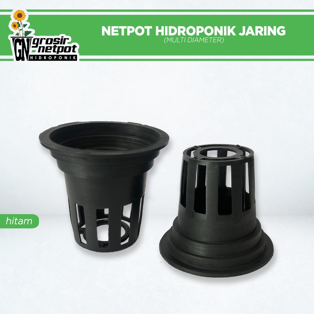 Jual Netpot Hidroponik Multi Diameter Jaring Pot Hidroponik Netpot