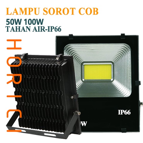 LAMPU SOROT COB 50W outdoor flood light/ kap sorot