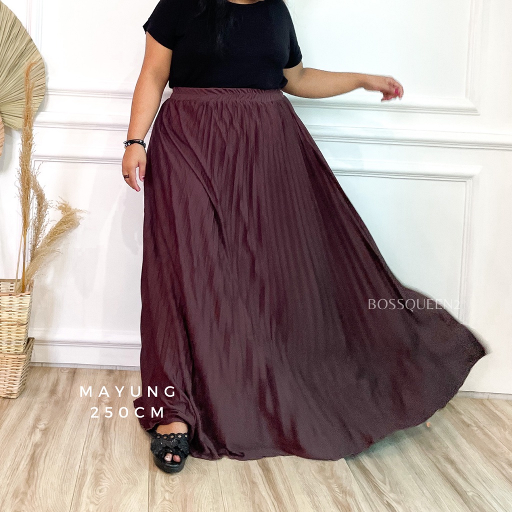 Rok Plisket Premium BIG SIZE XXL 100% Hyget Super / Rok Plisket Rempel