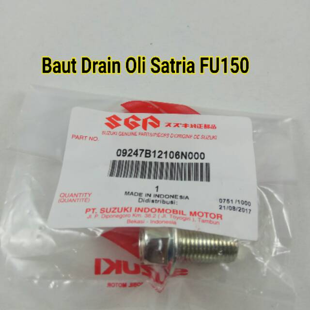 Baut Drain/Baut Tap Oli Satria FU150