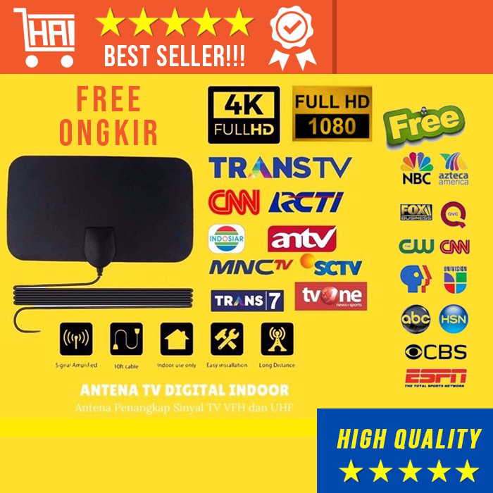 ANTEN TELEVISI DIGITAL TEMPEL