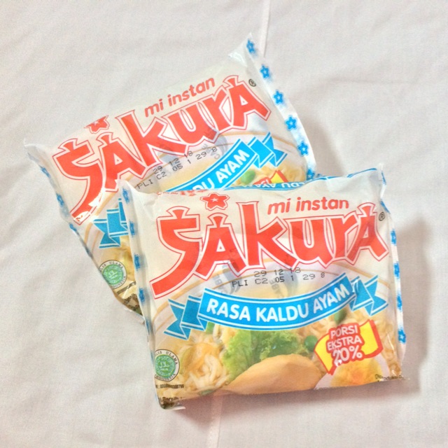 

Mie Instan SAKURA (Mie Kuah Rasa Kaldu Ayam)