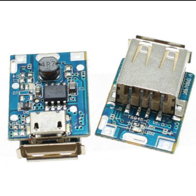 modul powerbank 3 in 1( charger + step up + proteksi)