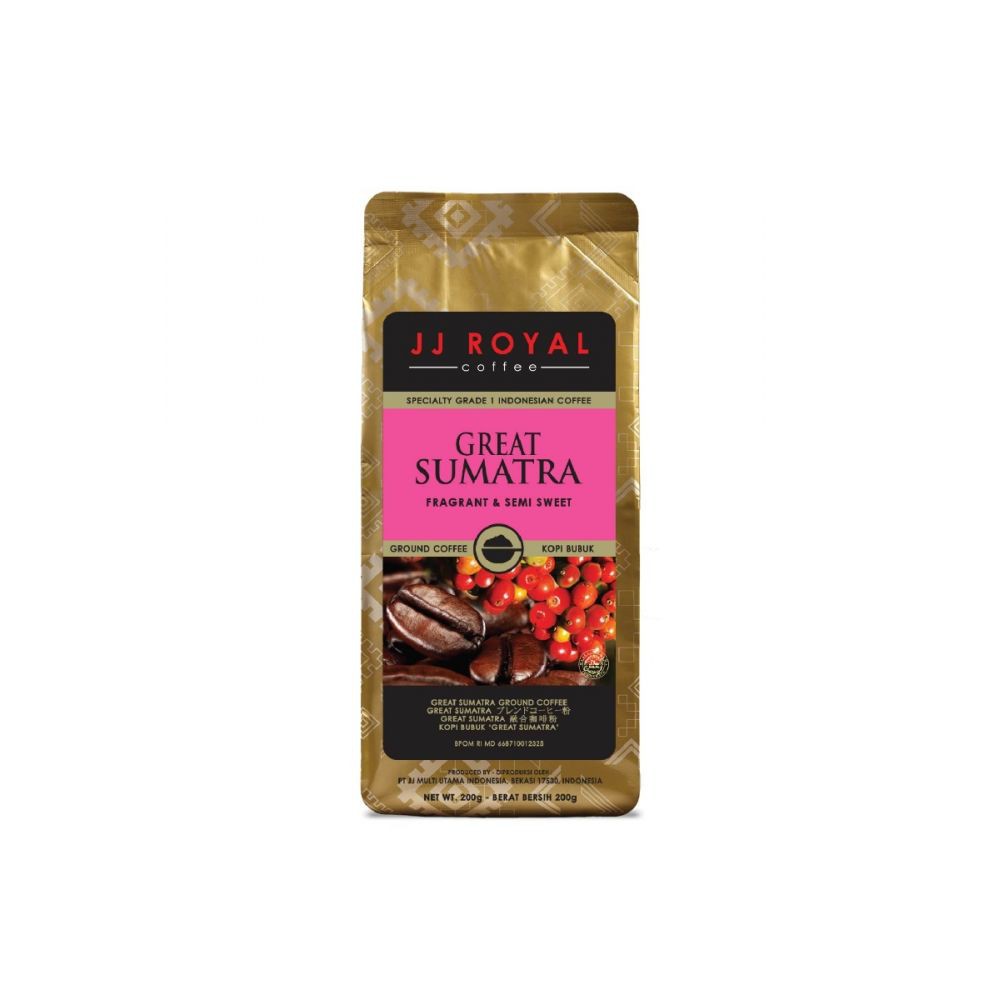 

JJ ROYAL GREAT SUMATERA BLEND 200GR BUBUK