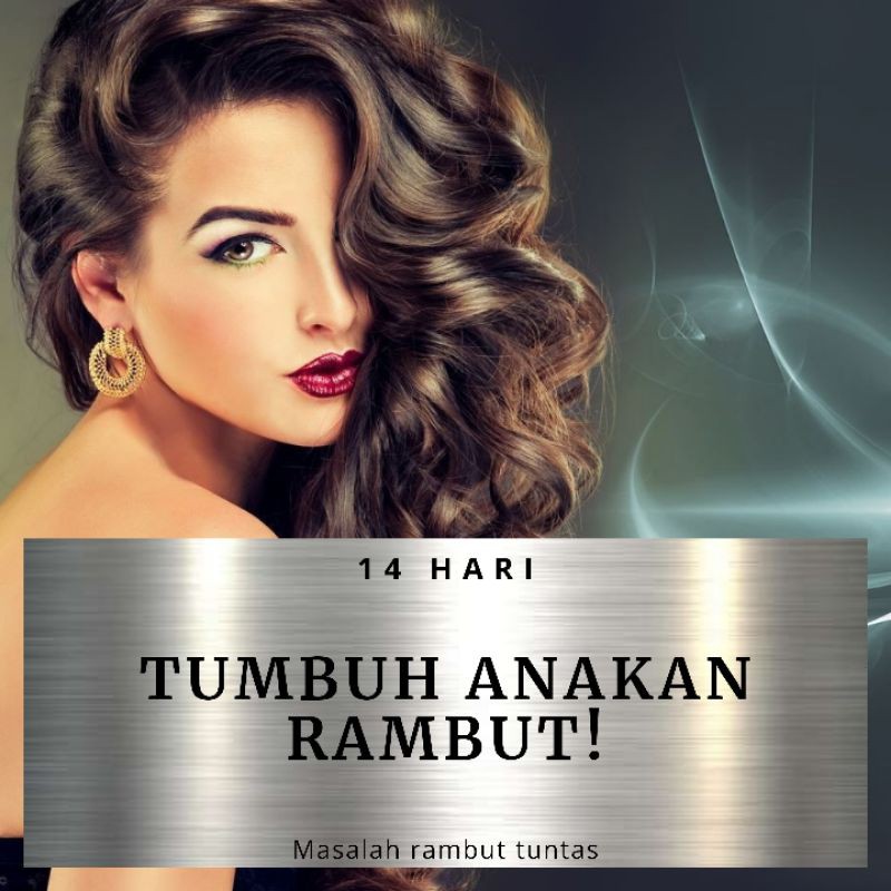 Malaikah Hair Growth Serum Obat Penumbuh Rambut Botak dan Rontok Parah