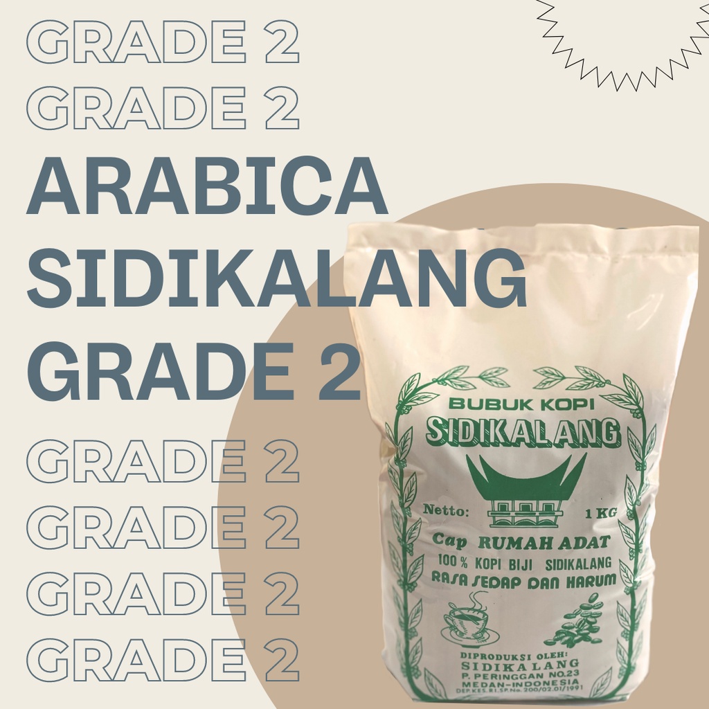 

Kopi Arabika Grade 2 Cap Rumah Adat 500 Gram