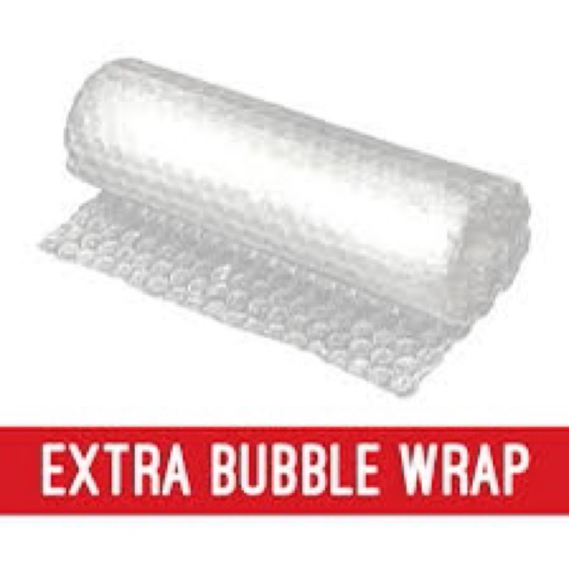 

Extra Bubble Wrap | Tambahan packing