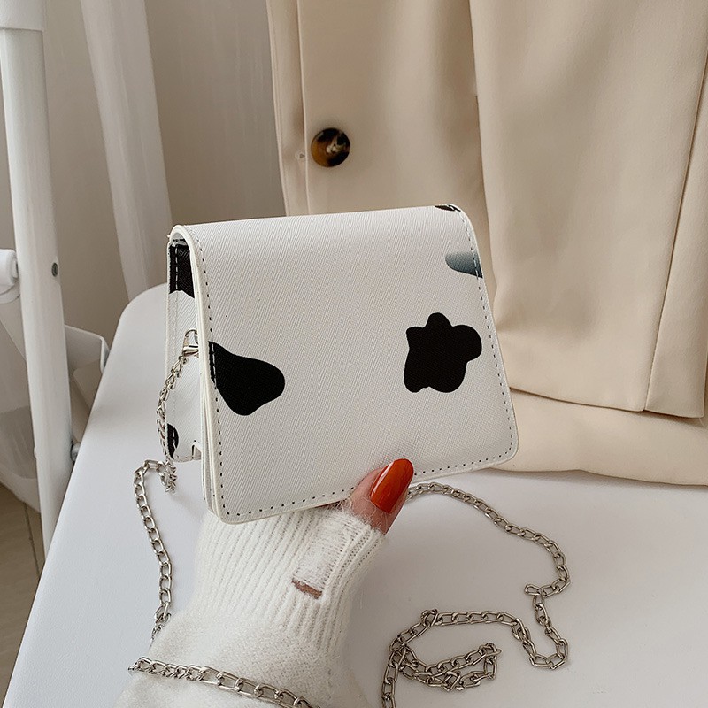HF MOUMOU - TAS SEMPANG WANITA BIANKA SLINGBAG MOTIF SAPI