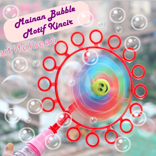 [ORGM] FREE 2pc REFILL BUBBLE!!! Mainan Kincir Bubble Gelembung