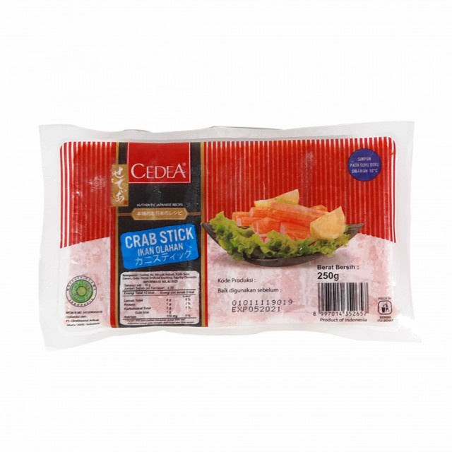 

KIRIM BESOK Crab Stick Cedea 250 Gr