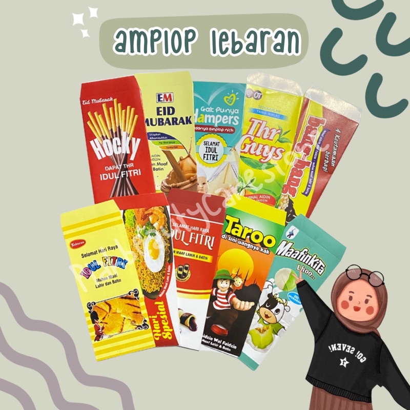 

AMPLOP LEBARAN VIRAL UNIK GAMBAR SUSU UHT POCKY UKURAN BESAR HARGA PER PCS BISA INSTANT