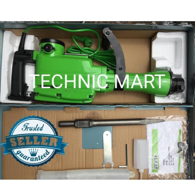 Tekiro RYU Jack Hammer Bor Bobok Aspal Beton Dak(Makita/Bosch/Dewalt