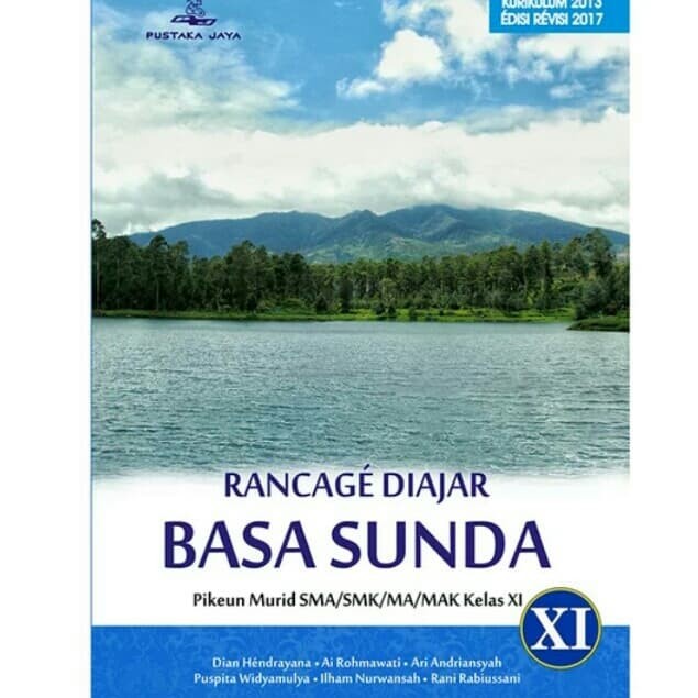 ✨ READY✨ buku bahasa sunda k13 diajar rancage sma/mk kelas 11 pustaka jaya