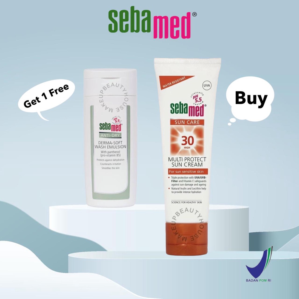 SEBAMED Multi Protect Sun Cream SPF50 75ml