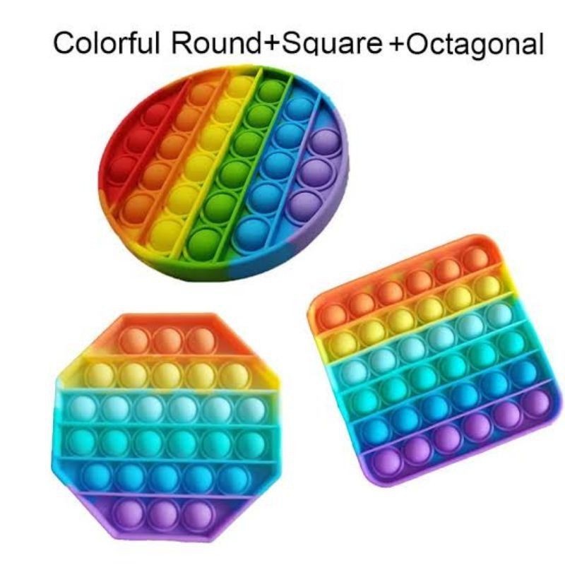 Jual Pop It Hot Push Bubble Fidget Toys 