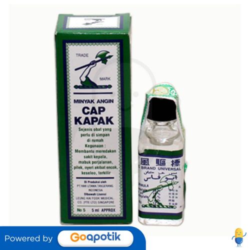 Cap Kapak Minyak Angin 10 Ml