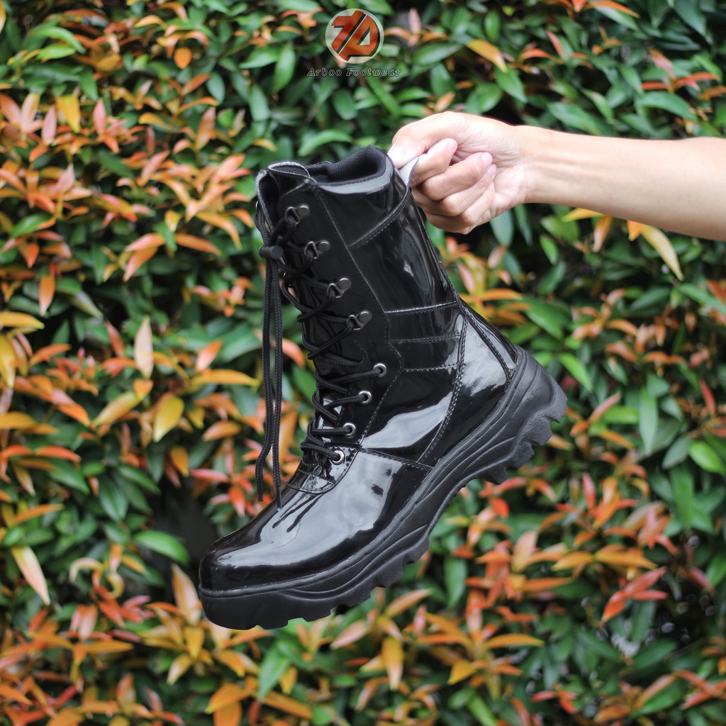 SEPATU PRIA PDL DINAS LAPANGAN SAFETY SECURITY PDH HARIAN SATPAM