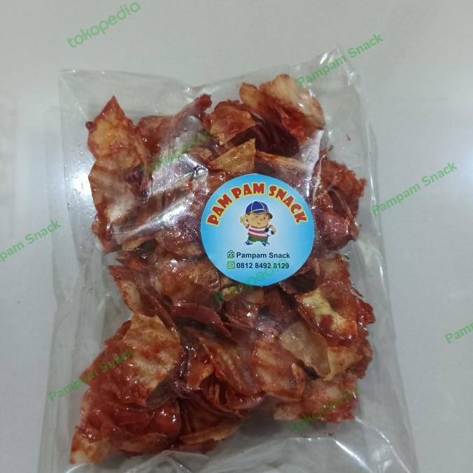 

Big Sale Keripik Singkong Balado Pedes Manis Pampam Snack 250 gram Big Sale