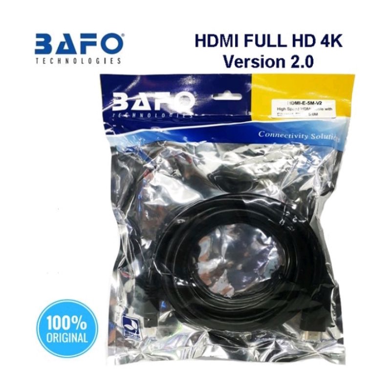 Kabel hdmi bafo 5 meter high speed v1.4 bafo original