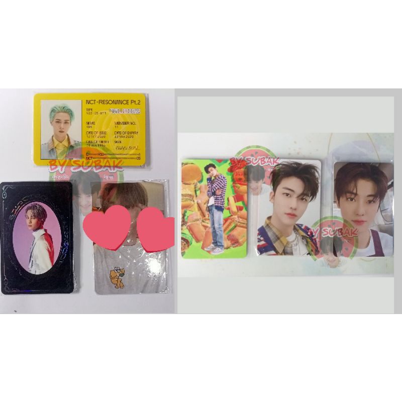 PC OFFICIAL NCT JAEMIN/YANGYANG/KUN NCT