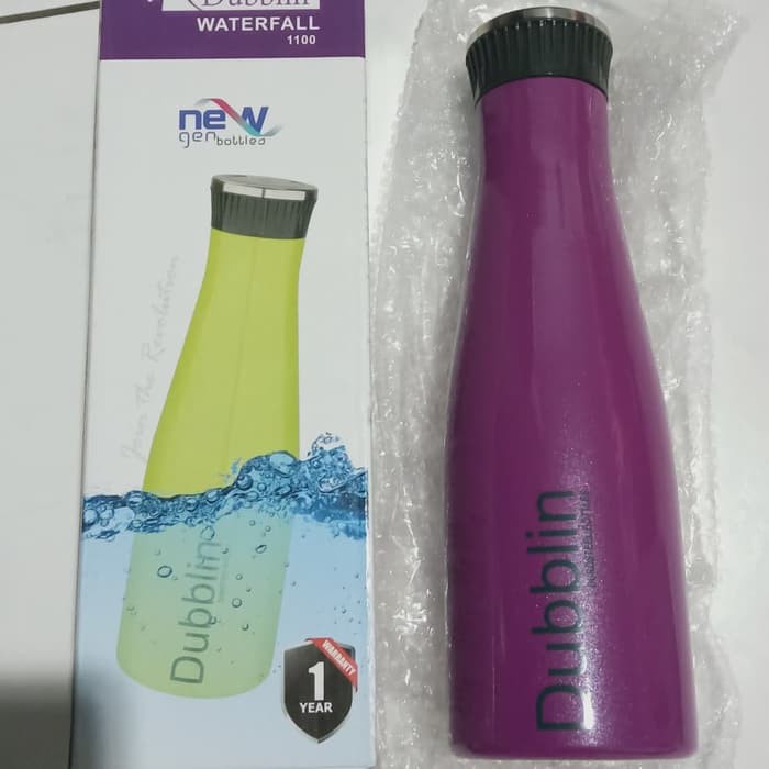 BOTOL AIR DINGIN STAINLESS STEEL DUBBLIN 1.100 ML/ DUBBLIN WATERFALL BOTOL DUBBLIN