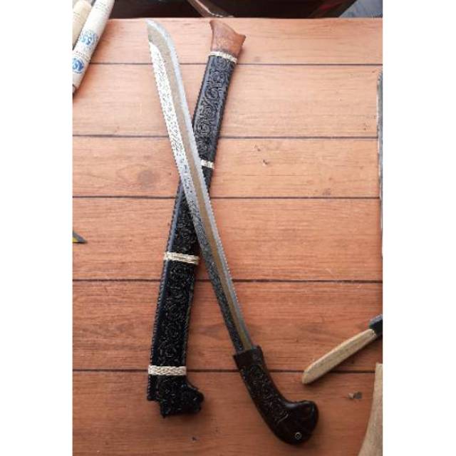 Parang Toraja Golok Toraja Ukir Kayu Hitam Bagus Shopee Indonesia