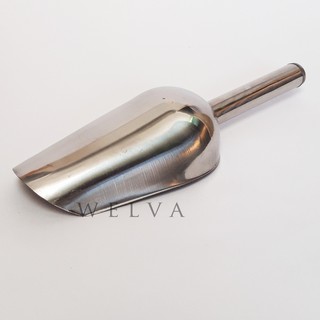 Sekop Es dan Terigu Stainless Ukuran Kecil | Shopee Indonesia