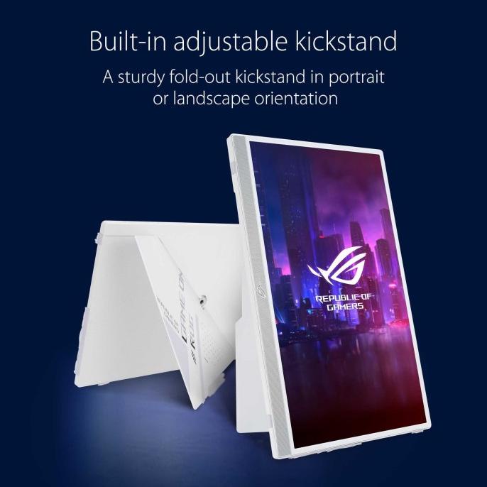 Asus Monitor Portable Gaming Xg16Ahp-W Kolnivvaid