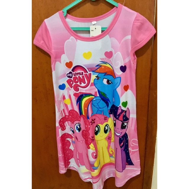 Daster Kaos Pony untuk Anak 4-5 tahun