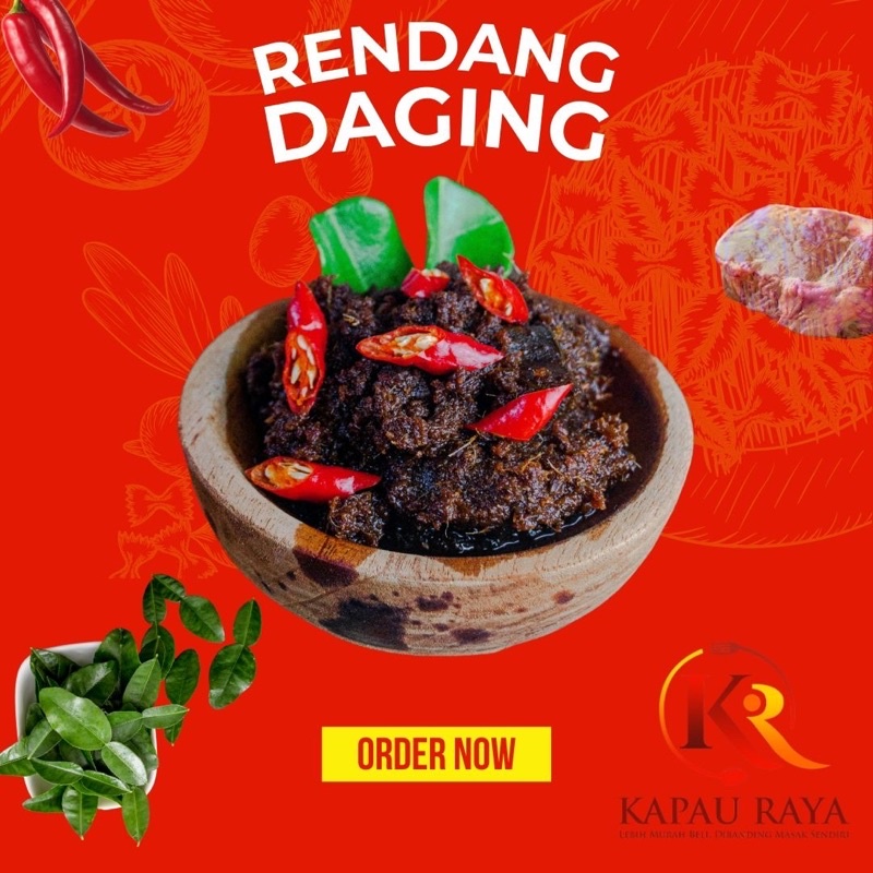 

Rendang Hitam Kapau raya