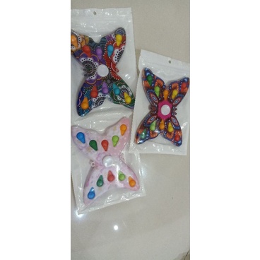 Spinner pop it kupu kupu besar
