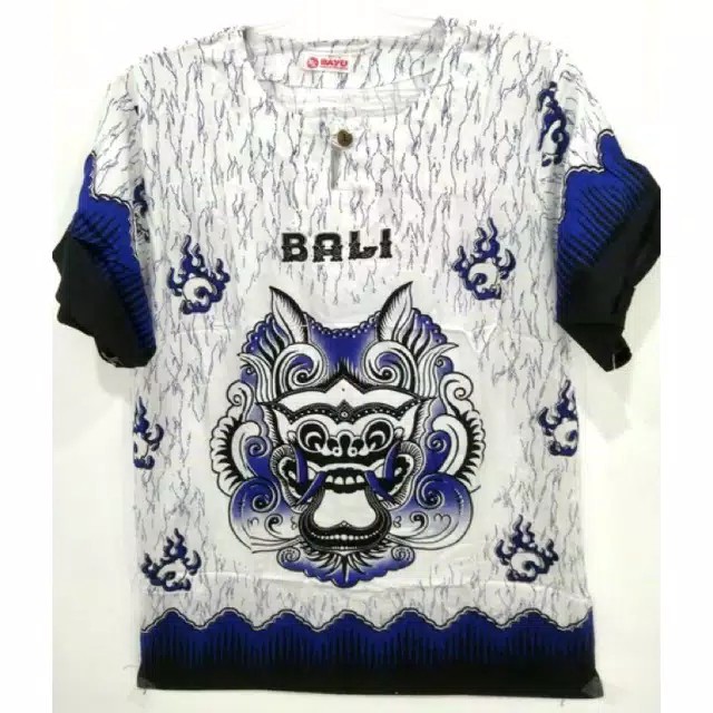 Baju Bali Corak Barong Ukuran Dewasa