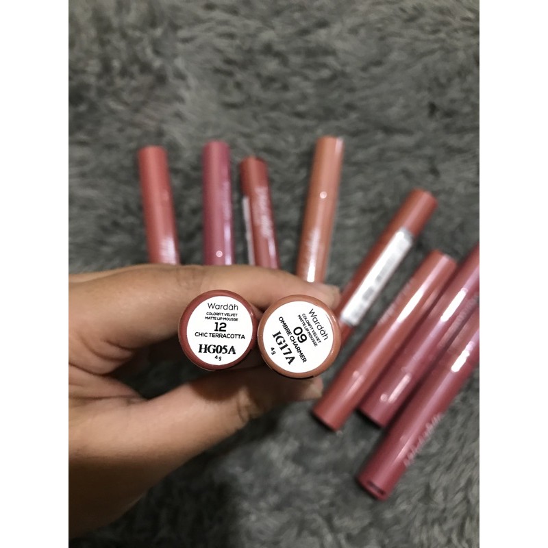 Wardah Colorfit Velvet Matte Lip Mousse / Wardah Velvet