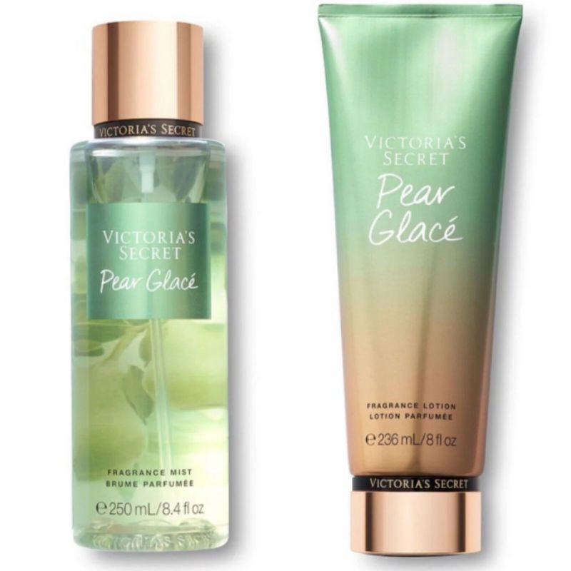 VICTORIA'S SECRET VS PEAR GLACE FRUITY SUGARED PEAR DEWY MELON OH LA LA SERIES FULLSIZE TRAVELSIZE ROLLERBALL BODY LOTION MIST EAU DE PARFUM EDP