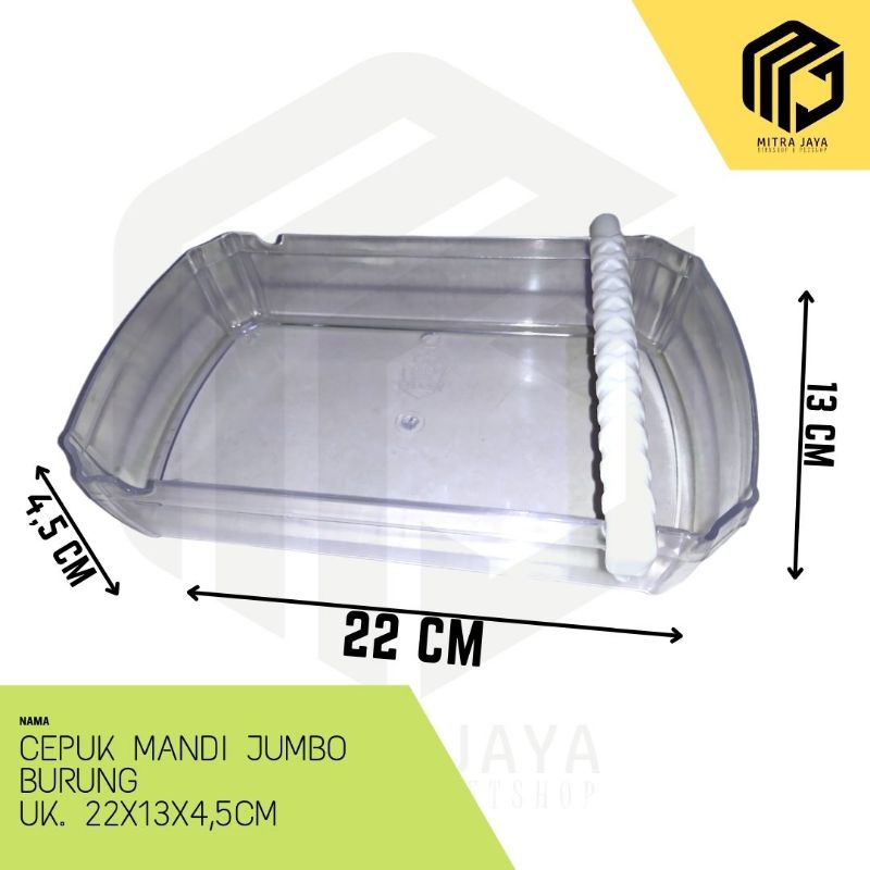 Cepuk Pemandian Burung Jumbo tempat mandi burung besar