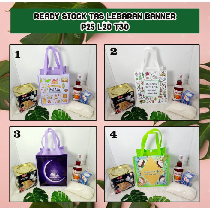

Ready Goodie Bag Bingkisan Lebaran Idul Fitri Wadah Sembako 058