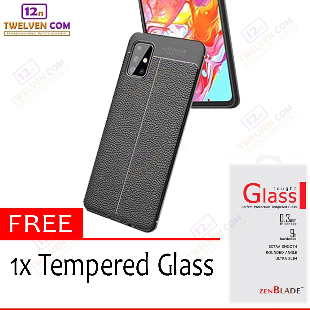 Case Auto Focus Softcase Samsung A71 - Free Tempered Glass